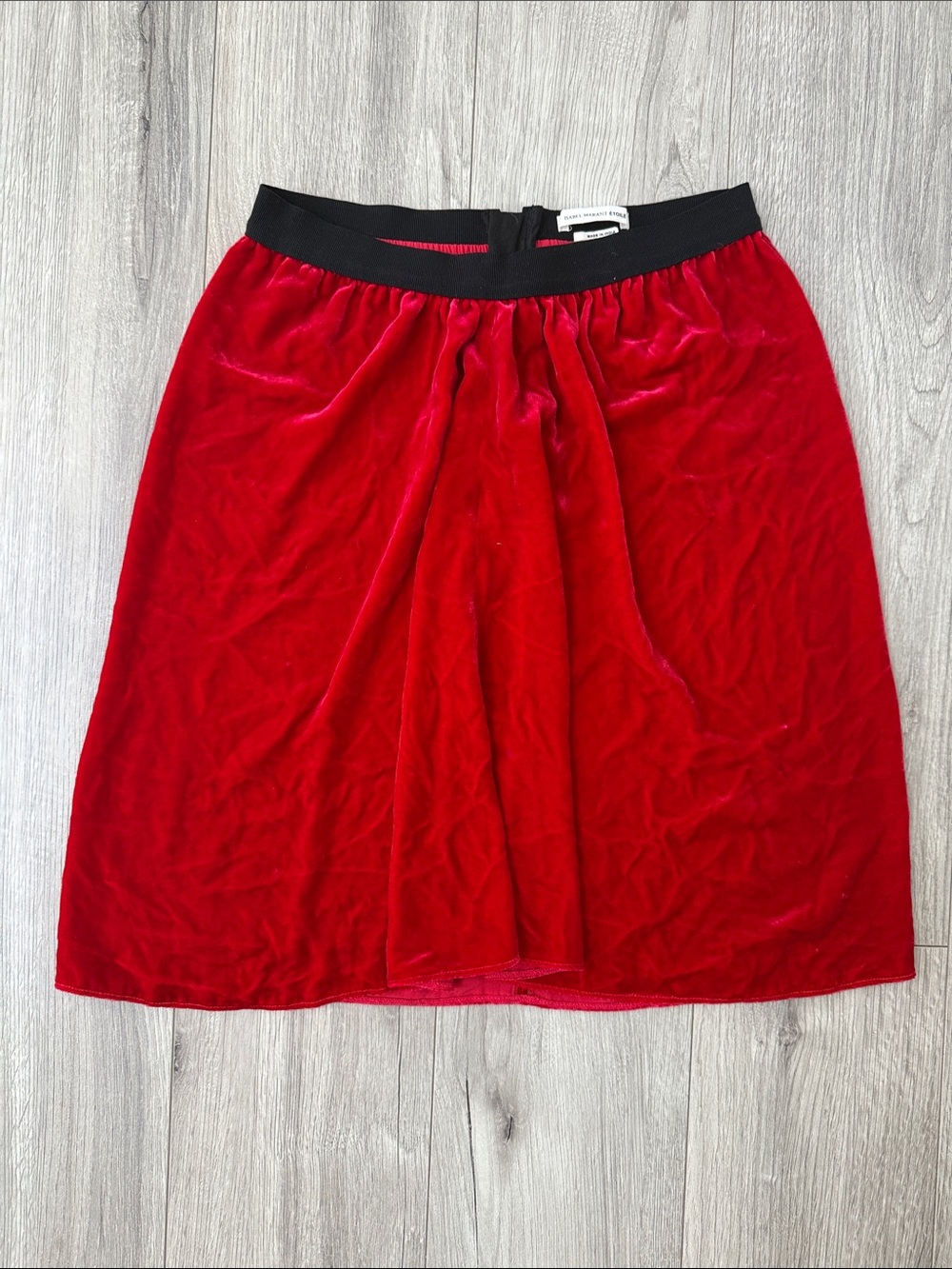 Isabel Marant Étoile skirt Crush Velvet Silk Blend